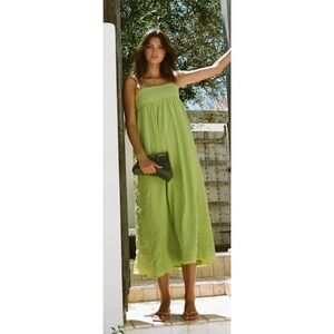 Sabo Australia Azaria Maxi Dress Women's Size XL‎ Sleeveless Green